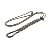 Smycz Paracord Mil-Tec 57 cm Oliwkowa - 260 cm Linki