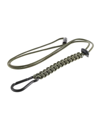 Smycz Paracord Mil-Tec 57cm Oliwkowa - 260cm Linki | imag24.pl