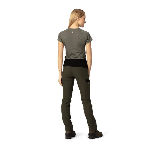 Spodnie Damskie Tagart Cramp Pro Czarno-Zielone 2XL