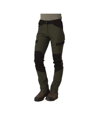 Spodnie Damskie Tagart Cramp Pro Czarno-Zielone 2XL – Myśliwskie, Turystyczne