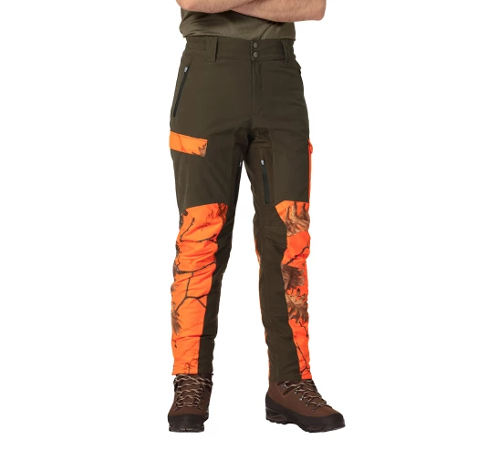 Spodnie Myśliwskie Tagart Thunder Thermo 4 Flame - Odporne, Ocieplane, Wodoodporne