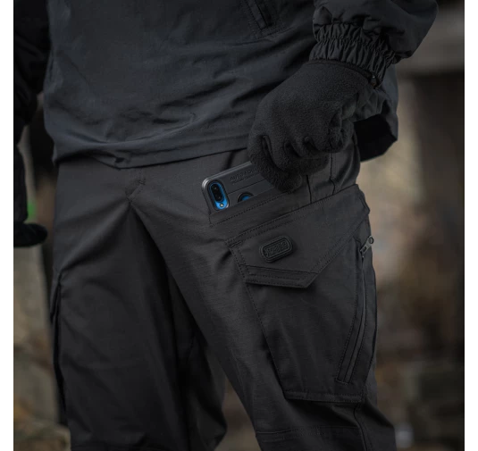 Spodnie taktyczne M-Tac Aggressor Gen. II Flex - czarne 34/34