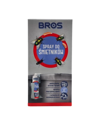 Bros Spray na Muchy, Larwy, Mrówki 400ml - Szybkie Zwalczanie Owadów
