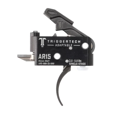 Triggertech AR15 Adaptable Pro Curved - Jednostopniowy Spust do AR-15 - imag24.pl