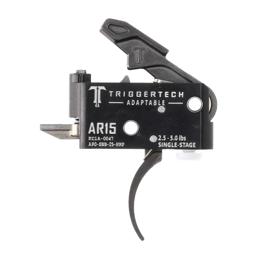 Triggertech AR15 Adaptable Pro Curved - Jednostopniowy Spust do AR-15 - imag24.pl