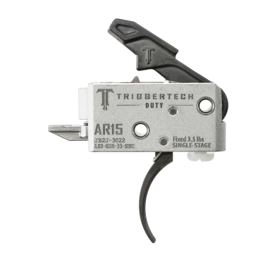 Spust Triggertech AR15 Duty 3,5 lb - Zakrzywiony Spust Jednostopniowy