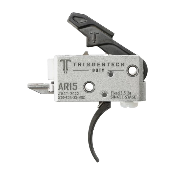 Spust Triggertech AR15 Duty 3,5 lb - Zakrzywiony, Jednostopniowy