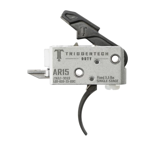 Spust Triggertech AR15 Duty 3,5 lb - Zakrzywiony Spust Jednostopniowy
