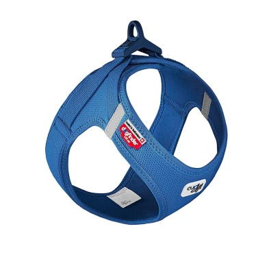Szelki dla psa Curli Clasp Air-Mesh M Błękitne (43,4-49 cm) - imag24.pl