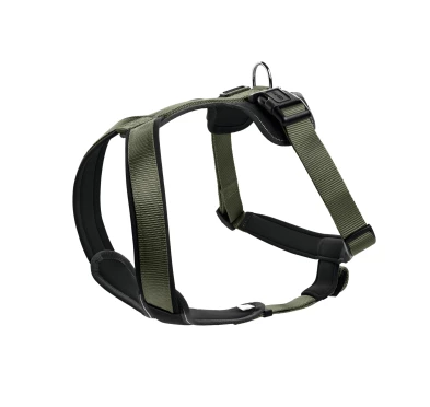 Szelki dla Psa Hunter Neoprenowe XL Zielono-Czarne – Komfort do Treningu i Outdooru