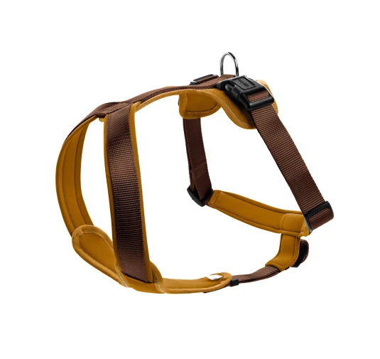 Hunter Szelki Norweskie L Brązowo-Karmelowe dla Psa | imag24.pl