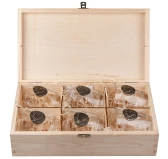 Szklanki do whisky Golden Fox Diamond Jeleń 290 ml, zestaw 6 szt.