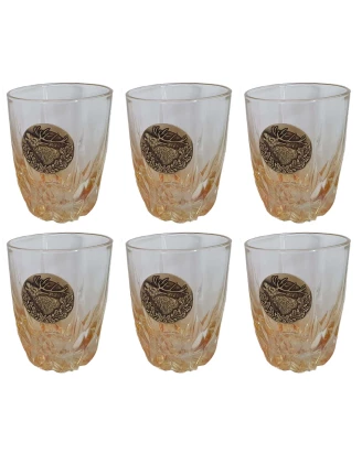 Szklanki do whisky Golden Fox Jeleń 280 ml, 6 szt. - imag24.pl