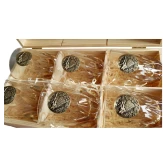 Szklanki do whisky Golden Fox Jeleń Fire Amber, 280 ml, 6 szt.