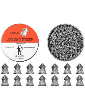 Lorglass Śrut diabolo Classic Pointed 4,5 mm 500 szt. - imag24.pl