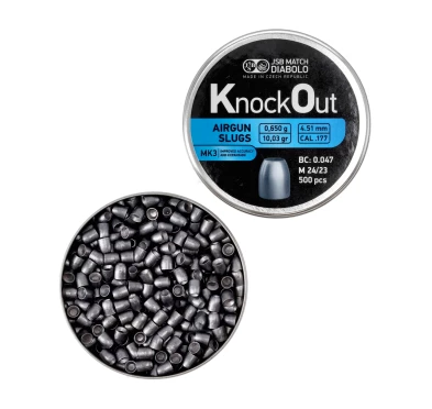 Śrut JSB KnockOut Slugs MK3 4,51 mm 500 szt.