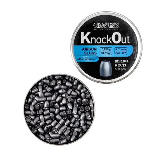 Śrut JSB KnockOut Slugs MK3 4,51 mm 500 szt.