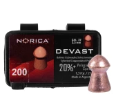 Norica Devast Śrut Miedziowany 5,5 mm 200 szt.