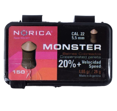 Śrut Norica Monster 5,5 mm 150 szt. | Miedziowany Slug | imag24.pl