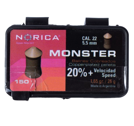 Śrut Norica Monster 5,5 mm 150 szt. | Miedziowany Slug | imag24.pl