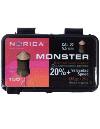 Śrut Norica Monster 5,5 mm 150 szt. | Miedziowany Slug | imag24.pl
