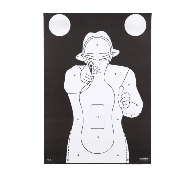 Tarcza Strzelecka Sylwetkowa TS-9 "Francuz" 50 szt. | imag24.pl