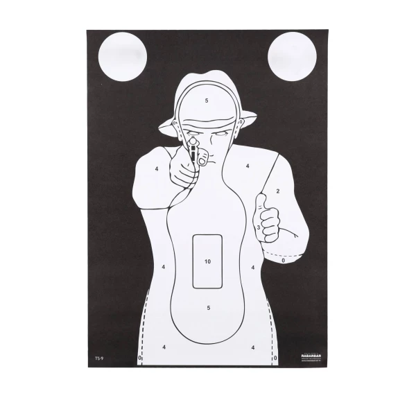 Tarcza Strzelecka Sylwetkowa TS-9 "Francuz" 50 sztuk