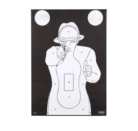 Tarcza Strzelecka Sylwetkowa TS-9 "Francuz" 50 szt. | imag24.pl