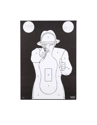 Tarcza Strzelecka Sylwetkowa TS-9 "Francuz" 50 szt. | imag24.pl