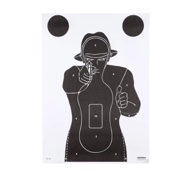 Tarcza Sylwetkowa TS-10 "Francuz" 50szt - imag24.pl