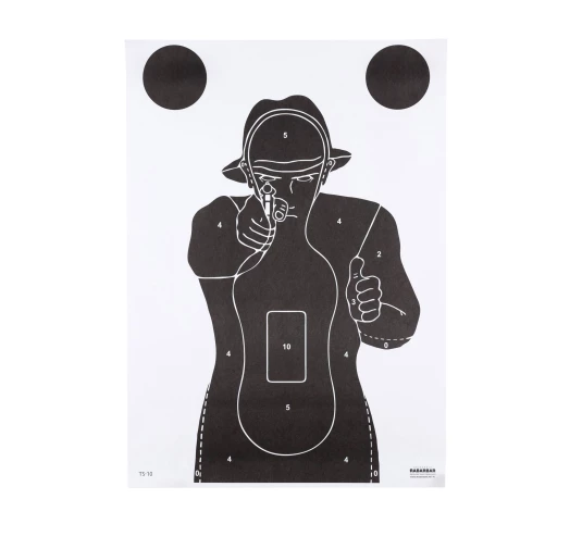 Tarcza Sylwetkowa TS-10 "Francuz" 50szt - imag24.pl