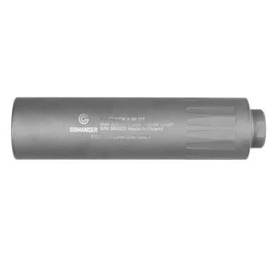 Gomander Tactinox DT 5,56 Tłumik 1/2x28 - Szary