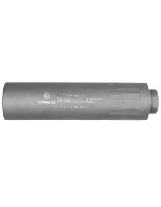 Tłumik Gomander Tactinox DT 5,56 1/2x28 szary | imag24.pl