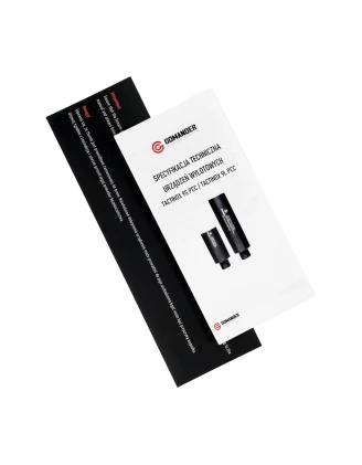 Tłumik Gomander Tactinox DT 9L PCC 1/2x36 FDE - imag24.pl