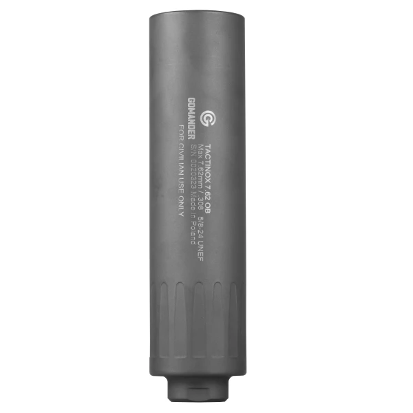 Tłumik Gomander Tactinox OB 7,62 5/8x24 UNEF Szary Tłumik Gomander Tactinox OB 7,62 5/8x24 UNEF Szary