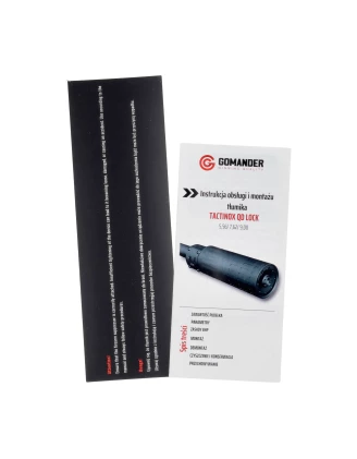 Tłumik Gomander Tactinox QD-LOCK S 5,56 M26x1.5 - imag24.pl