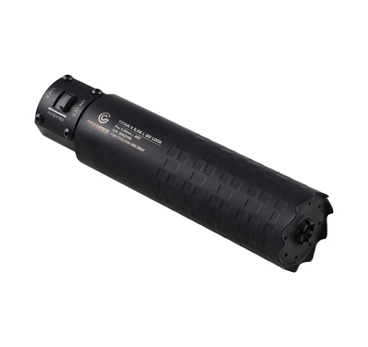 Gomander Titan X QD-LOCK L 5,56 Tłumik M26x1,5 Czarny