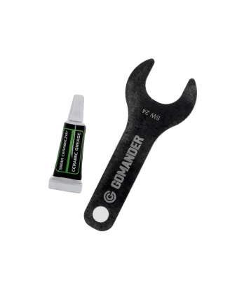 Gomander Quadron S 9,0 M18X1 CZ EVO - Tłumik Płomienia - imag24.pl