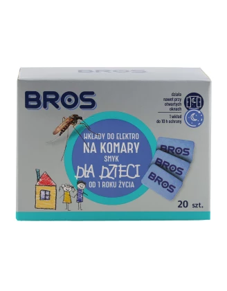 Bros Wkłady do Elektrofumigatora - 20 szt. - Dla Dzieci - imag24.pl