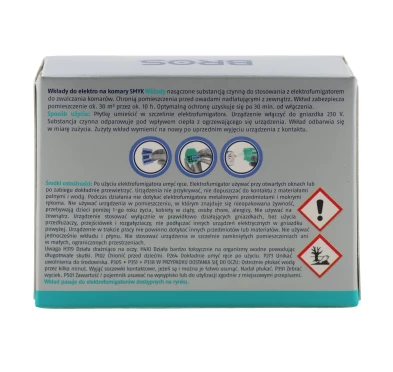 Bros Wkłady do Elektrofumigatora - 20 szt. - Dla Dzieci