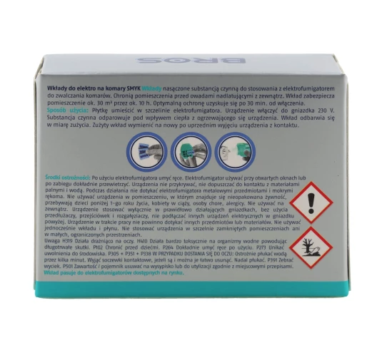 Bros Wkłady do Elektrofumigatora - 20 szt. - Dla Dzieci