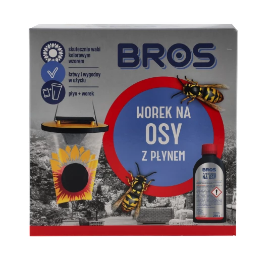 Bros Worek na Osy z Płynem 250g - imag24.pl