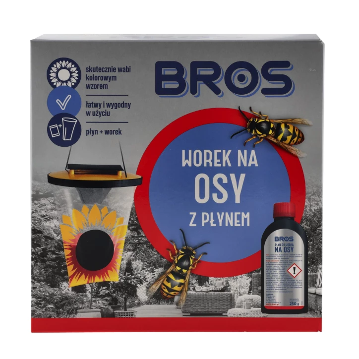 Bros Worek na Osy z Płynem 250g - imag24.pl