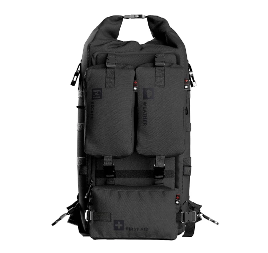 Help Bag MAX PRO 5.0 Czarny Plecak Ewakuacyjny z Wyposażeniem | imag24.pl