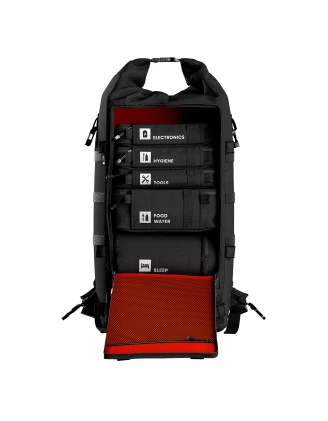 Help Bag MAX PRO 5.0 Czarny Plecak Ewakuacyjny z Wyposażeniem | imag24.pl