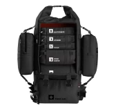Help Bag MAX PRO 5.0 Czarny Plecak Ewakuacyjny z Wyposażeniem Help Bag MAX PRO 5.0 Czarny Plecak Ewakuacyjny z Wyposażeniem
