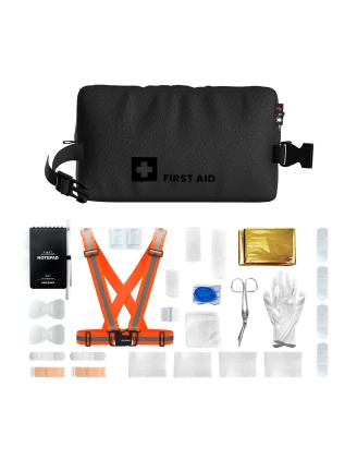 Help Bag MAX PRO 5.0 Czarny Plecak Ewakuacyjny z Wyposażeniem | imag24.pl