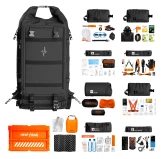 Help Bag MAX PRO 5.0 Czarny Plecak Ewakuacyjny z Wyposażeniem Help Bag MAX PRO 5.0 Czarny Plecak Ewakuacyjny z Wyposażeniem