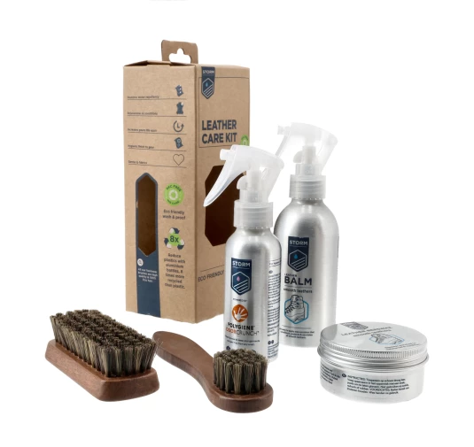 Zestaw do Pielęgnacji Obuwia Skórzanego Storm