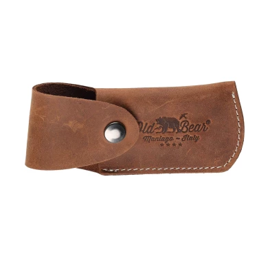 Antonini Old Bear Leather Sheath - Brązowe Etui na Nóż Składany